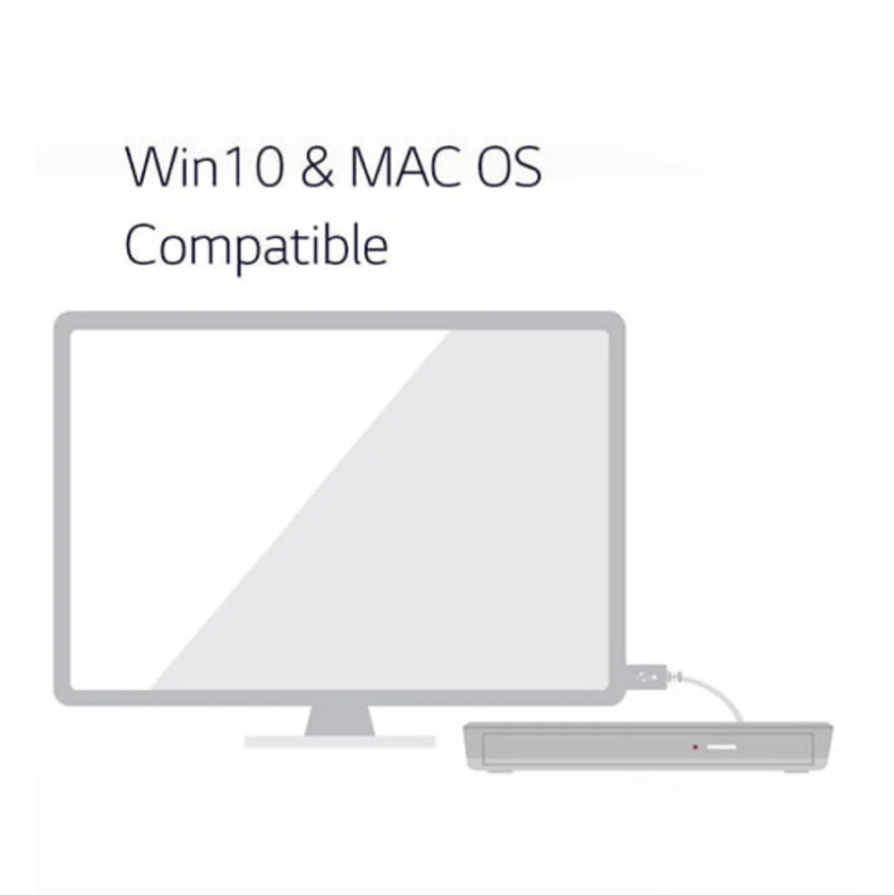 LG Ultra Slim Portable DVD Writer